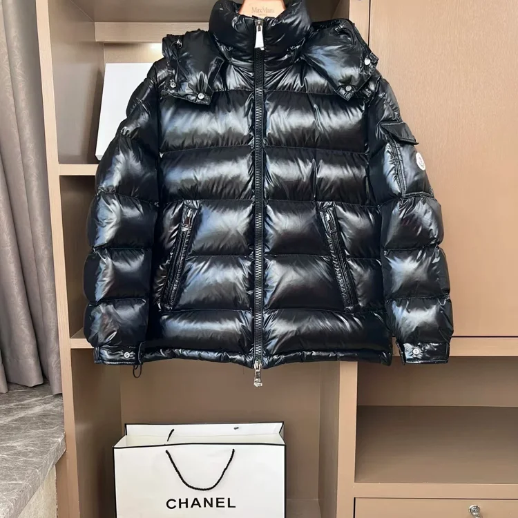 Moncler Black Puffer Jacket