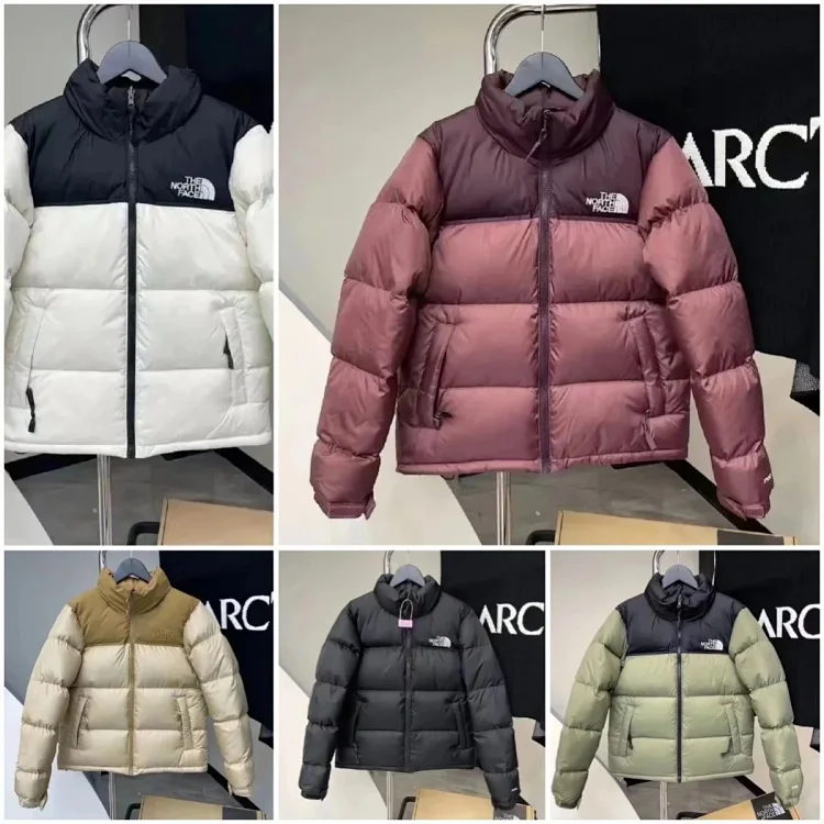 The North Face Black and White