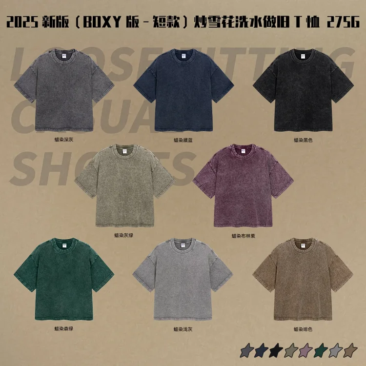 2025 Boxy Short Sleeve T-Shirt